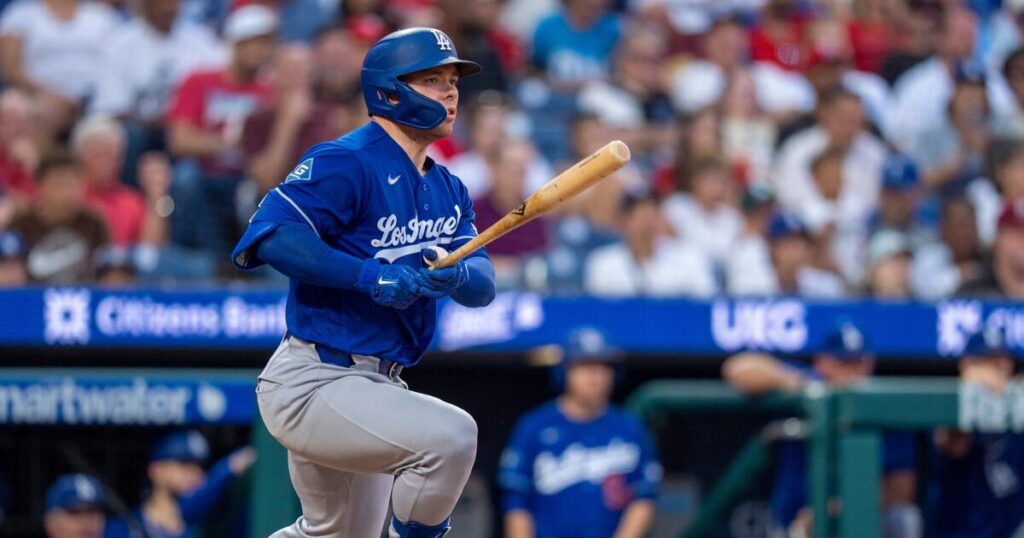 Dalton Rushing snapped out of a slump during Dodgers’ win over Phillies