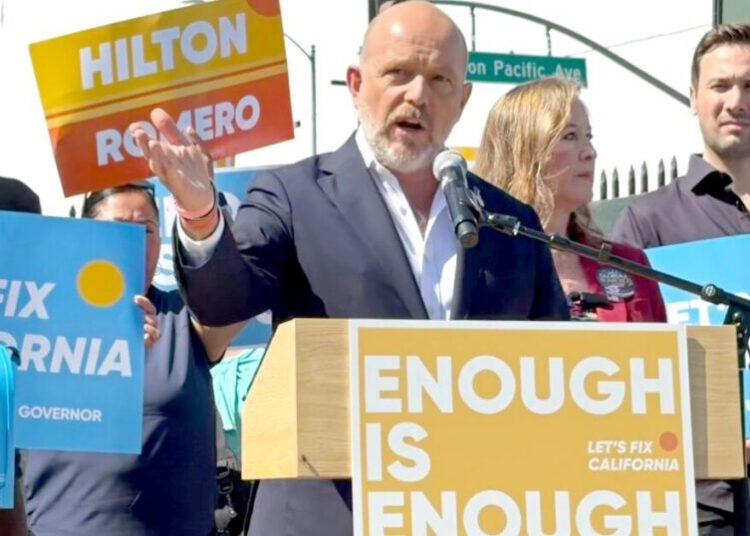 GOP gubernatorial candidate Steve Hilton pleads case to anti-Trump voters