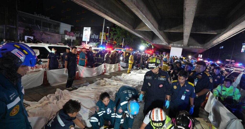 Fire breaks out at a pub in Bangkok, killing at least 27