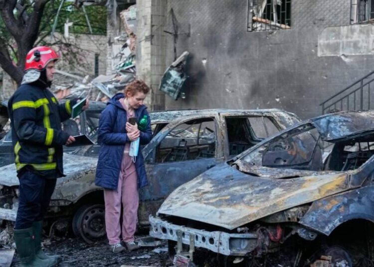 Russian attacks kill 6 in Kyiv and other cities and expose gaps in Ukraine’s air defenses
