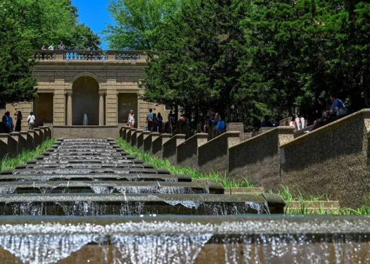 Unfolding disaster in DC as water turns brown at Trump’s ‘completely renovated’ park