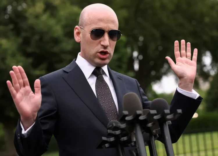 ‘Sadistic savagery’: Stephen Miller linked to ‘vigilante force’ in new court filing