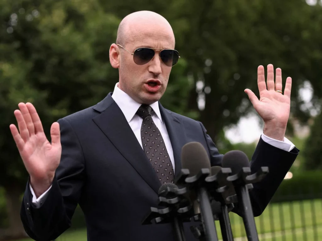 ‘Sadistic savagery’: Stephen Miller linked to ‘vigilante force’ in new court filing