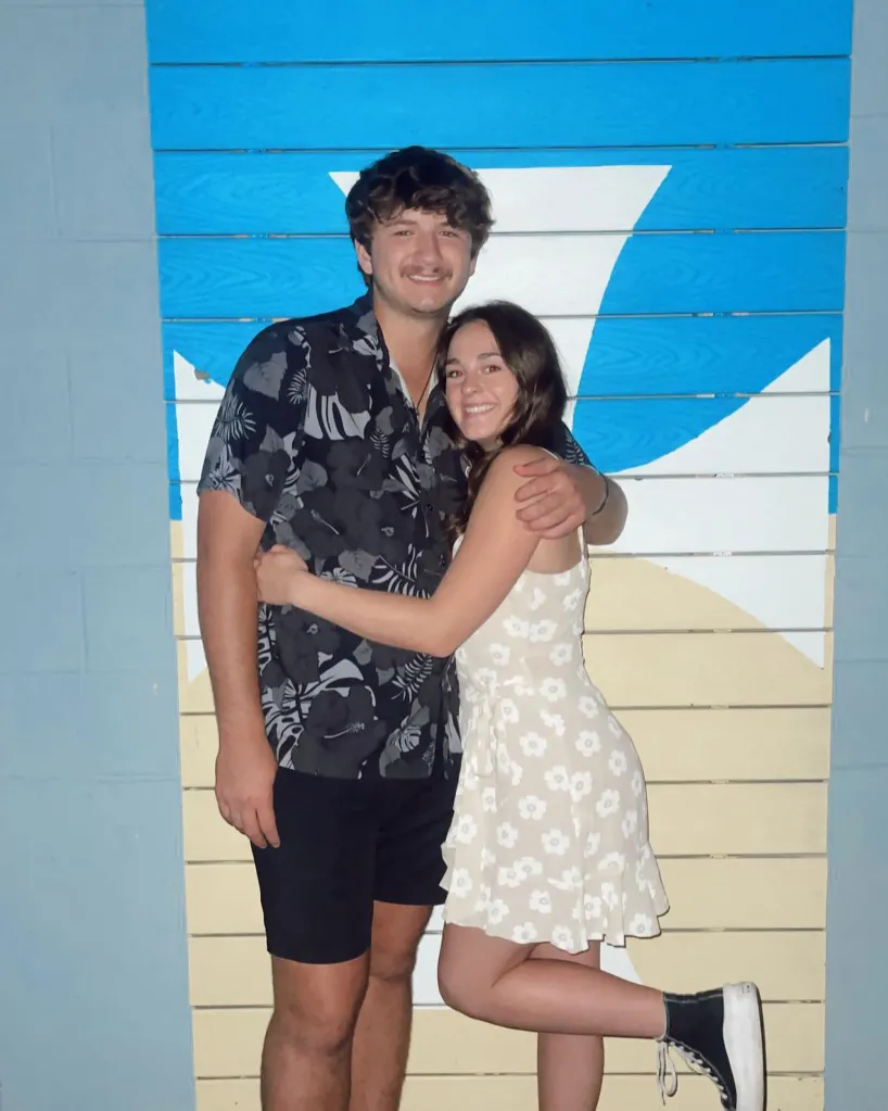 Xana Kernodle and Ethan Chapin posing together.