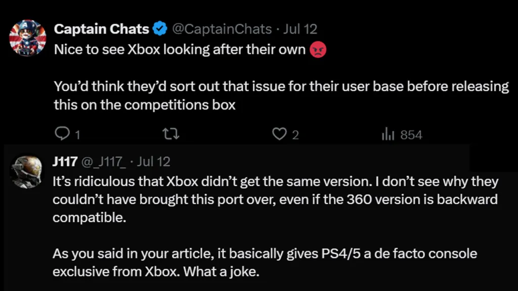 Xbox Players Angry Over BO2 PS5 Port