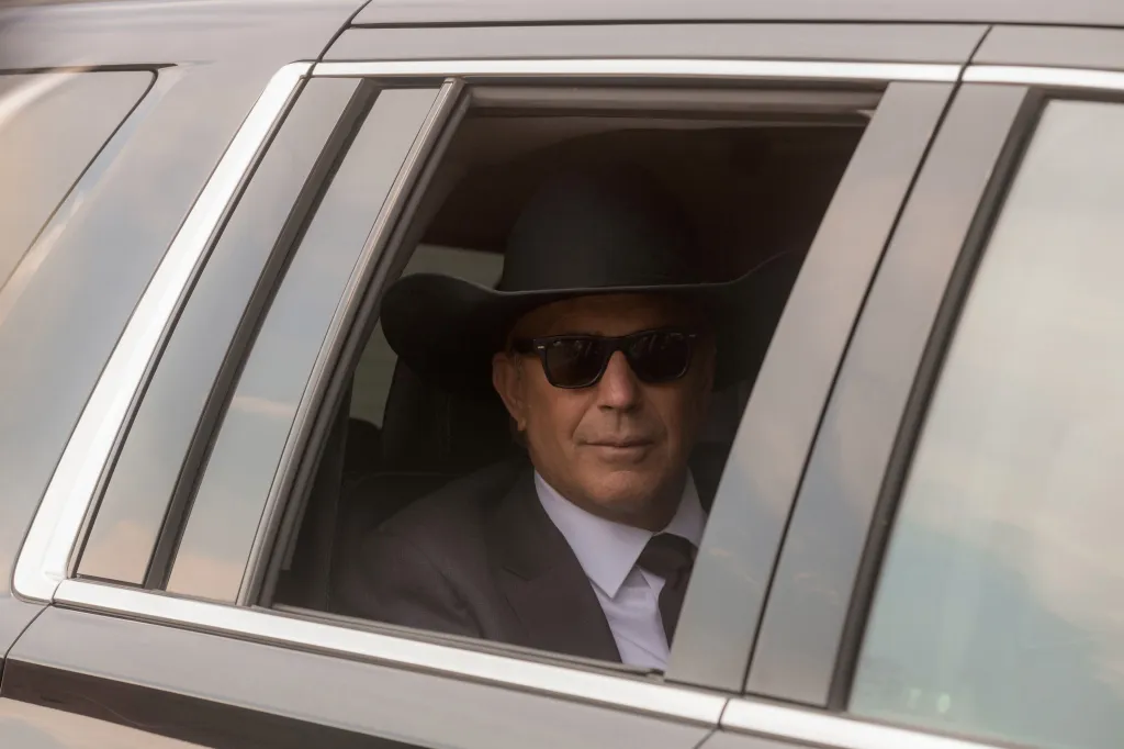 Kevin Costner as John Dutton in Season 5, Episode 4 of Yellowstone.