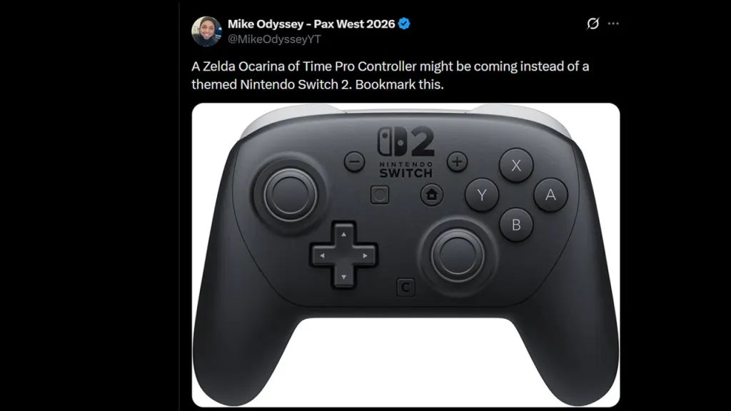 Zelda Pro Controller Leak 1