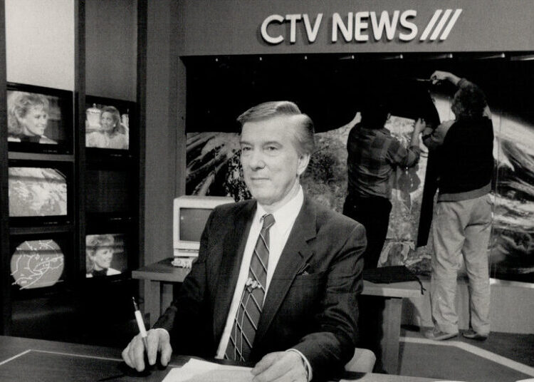 Lloyd Robertson, Unflappable Canadian Broadcaster, Dies at 92