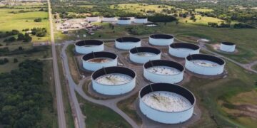 Why These Giant Storage Tanks Increasingly Hold Very Little Oil