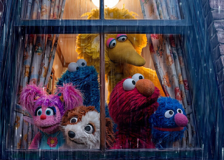 Extreme Weather Brings Fierce Winds, and Warm Hugs, to Sesame Street