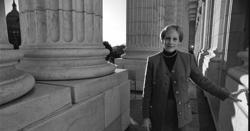 Nancy Kassebaum, First Woman to Chair a Major Senate Panel, Dies at 94