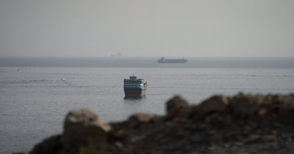 Talks With Iran to Reopen Strait of Hormuz Make Progress, Officials Say