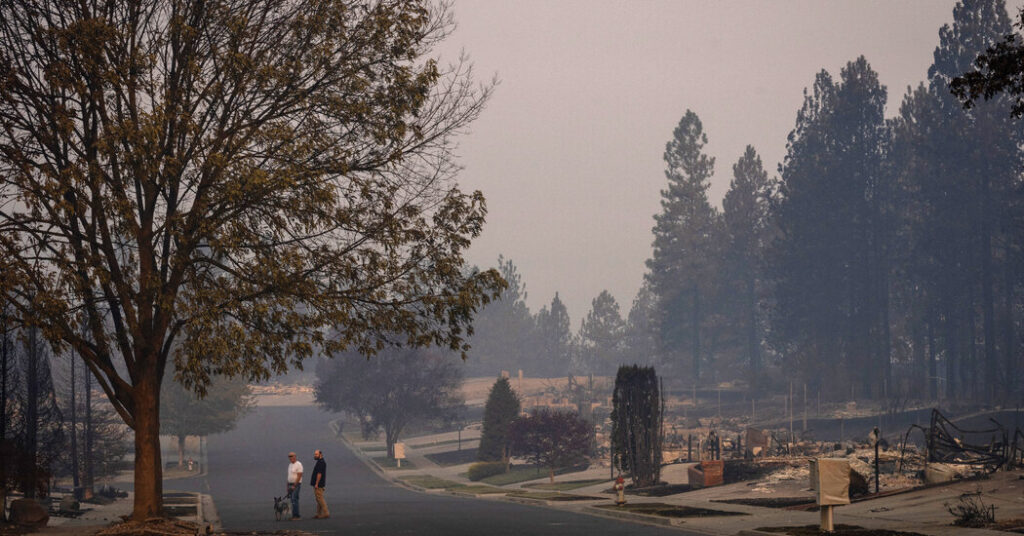 ‘A War Zone’: Spokane Wildfires Leave a Devastating Trail of Destruction