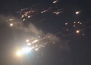 Falling Space Junk