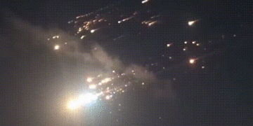 Falling Space Junk