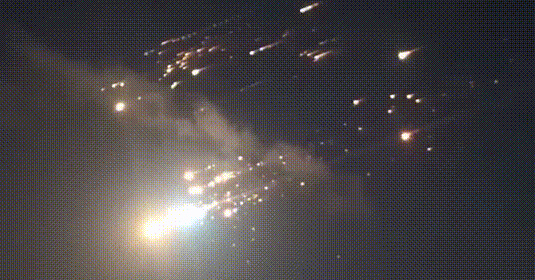 Falling Space Junk
