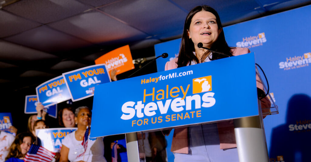 5 Things to Know About the Michigan Senate Candidate Haley Stevens