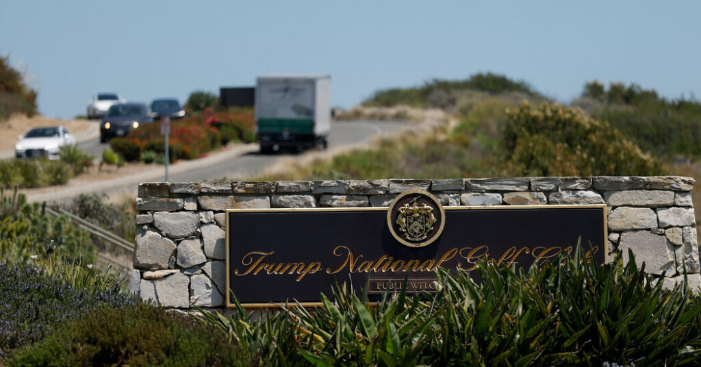 Armed Man Arrested at Trump Golf Club Near Los Angeles