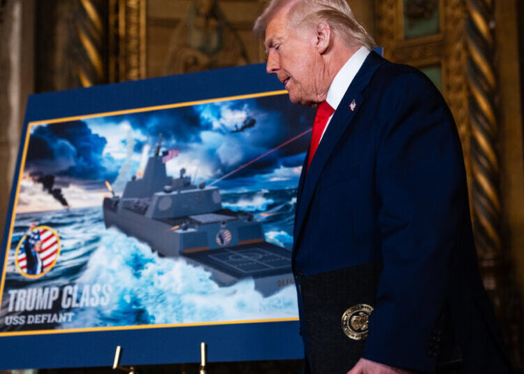 Cost of Trump’s Namesake Warships Likely to Rise by 50 Percent or More