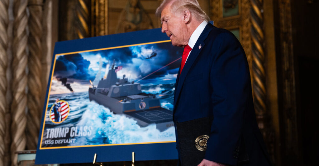 Cost of Trump’s Namesake Warships Likely to Rise by 50 Percent or More