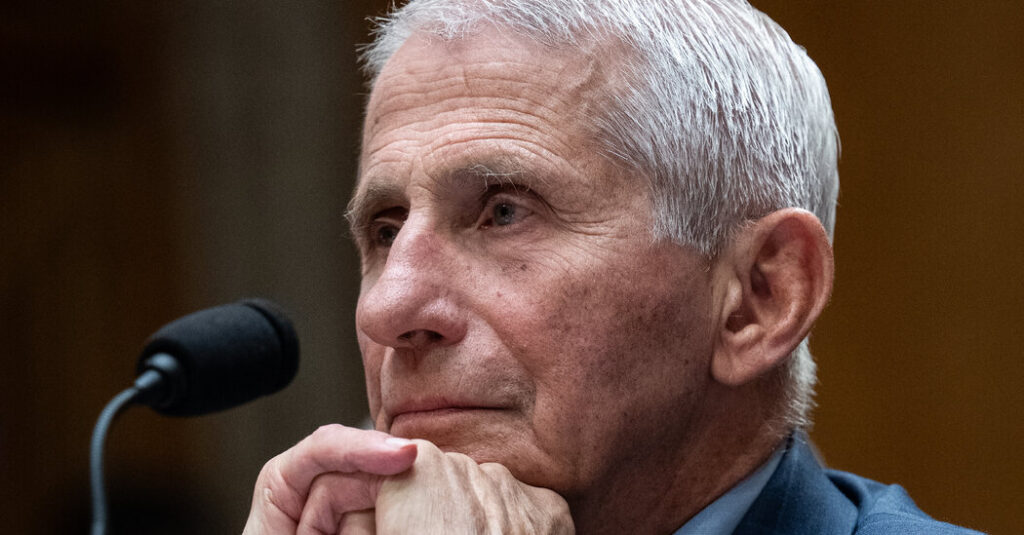 Fauci Faces Contempt Vote. Here Are the Legal Issues Involved.