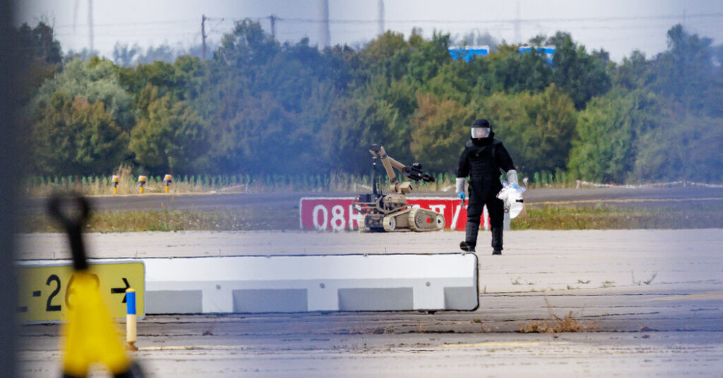 Explosive Drone Found at German Airport Used by Ukrainian Carrier