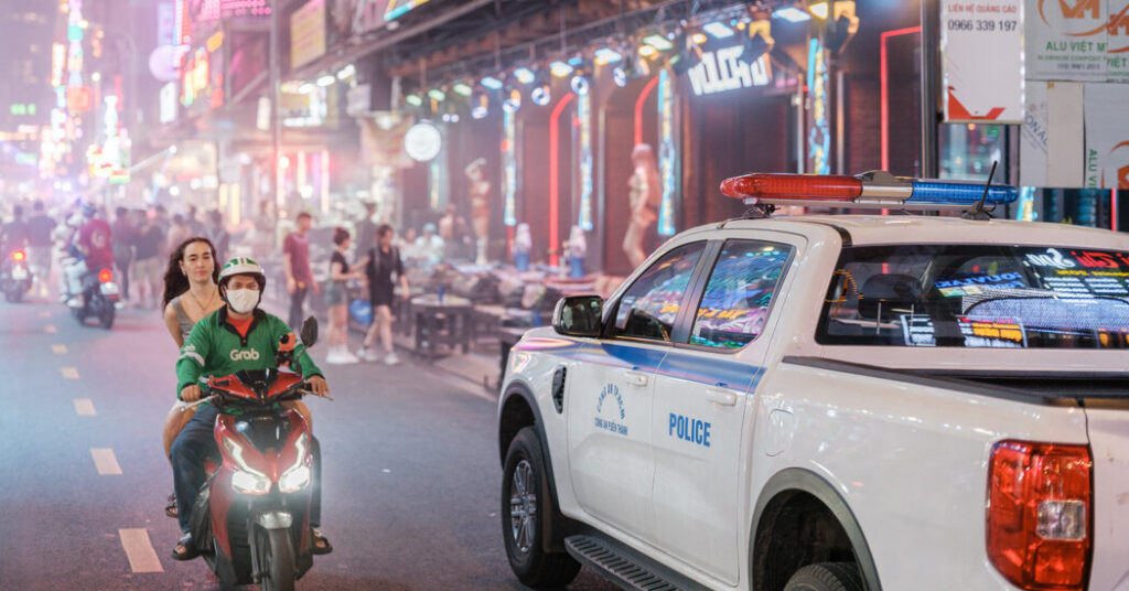 When Misbehaving Foreigners Meet Communist Policing