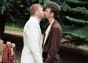 As They Read Their Vows, Orange Ash Dusted Their Hair