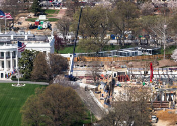 Chief Justice Declines to Halt Trump’s White House Ballroom Construction, for Now