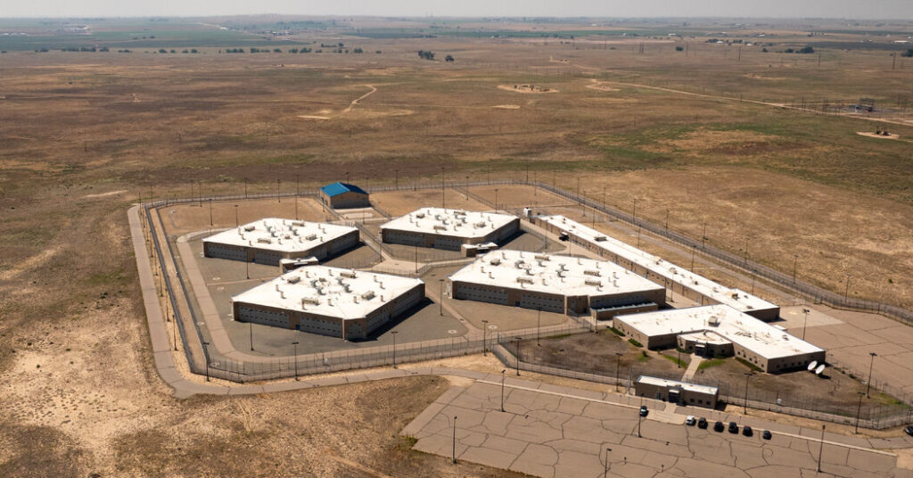 ‘Shame!’: An ICE Facility Roils a Tiny Town, With a House Seat in Play