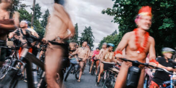 A Naked Bicycle Protest Is Also a Party. Is That Bad?