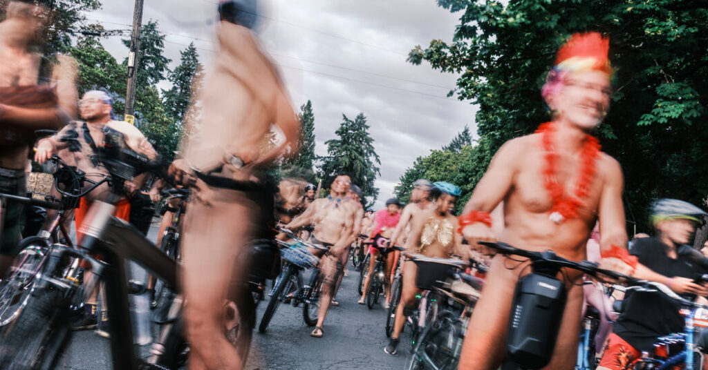 A Naked Bicycle Protest Is Also a Party. Is That Bad?