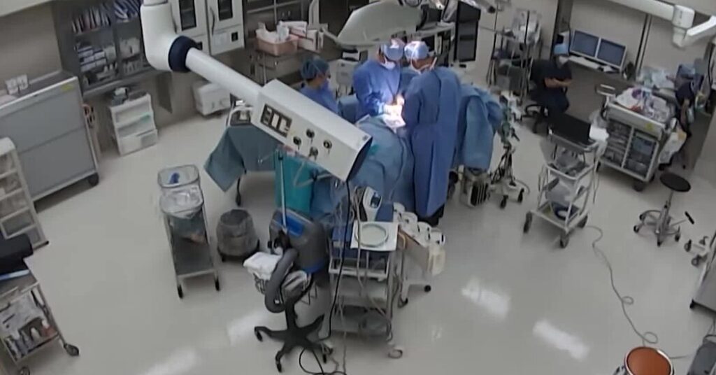 Hospital Video Captures Chaos as Earthquake Strikes Mid-Surgery