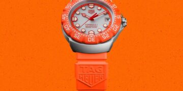 Orange Crush: TAG Heuer Drops a Bright Revamp of the Original Metal F1 Watch