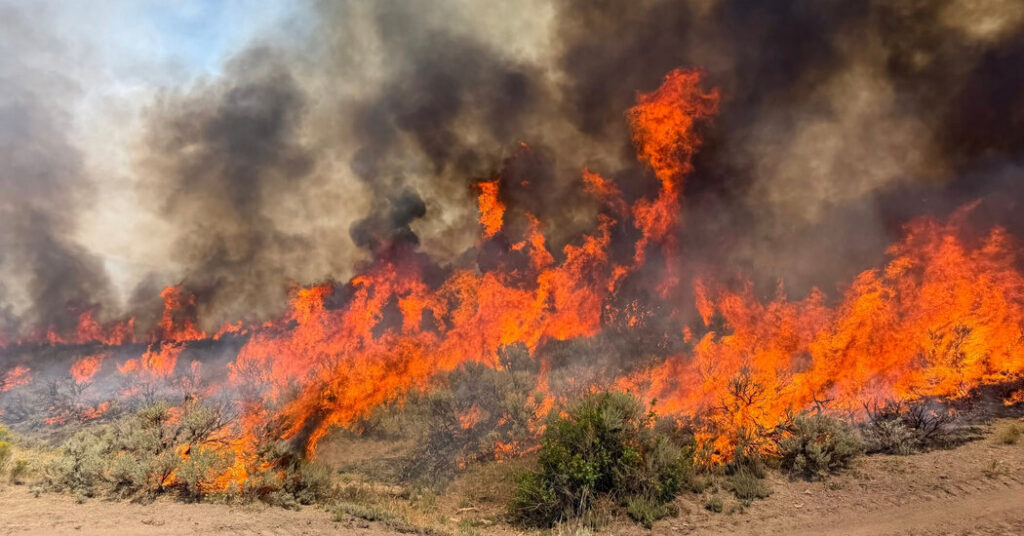 Firefighting Helicopter Crashes Near Utah Wildfire, Killing Two Onboard