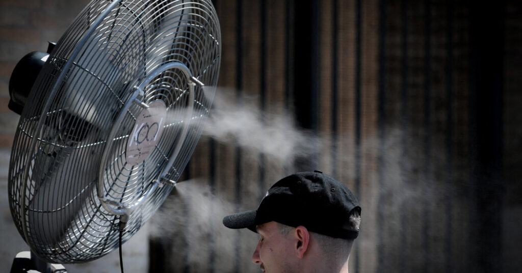 Italy Swelters, Giving Other Europeans a Preview of What’s to Come