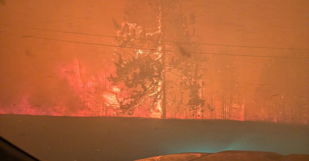 ‘Out of Control’ Wildfire Forces Evacuation of 18,000 People in Canada