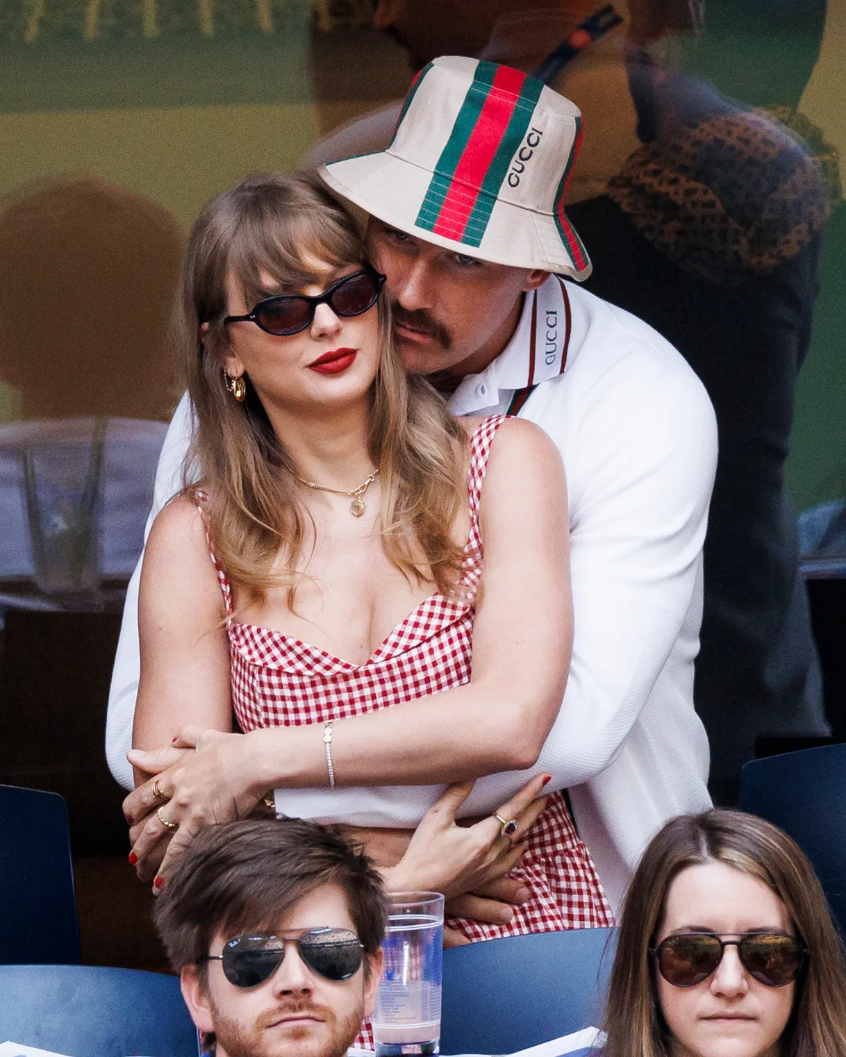 Taylor Swift and Travis Kelce at the US Open.