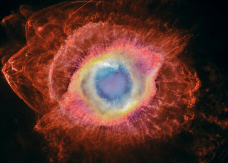 Tests of a New Telescope Captured the Faint Aftermath of a Star’s Death
