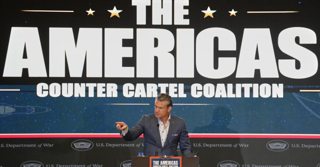 Hegseth Says Anti-Cartel Coalition Will Do ‘Bad Things to Bad People’