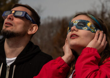 A partial eclipse will be visible in some of North America.