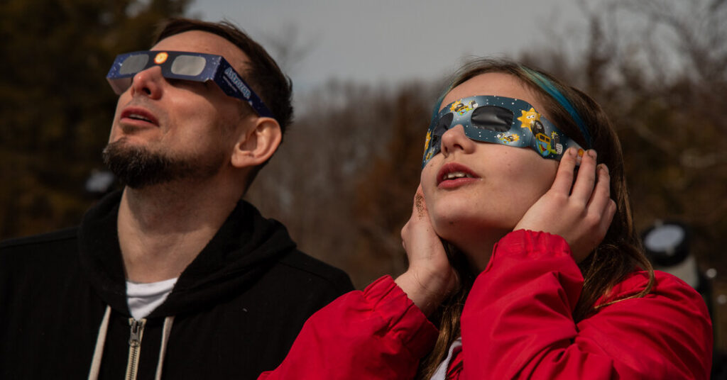 A partial eclipse will be visible in some of North America.