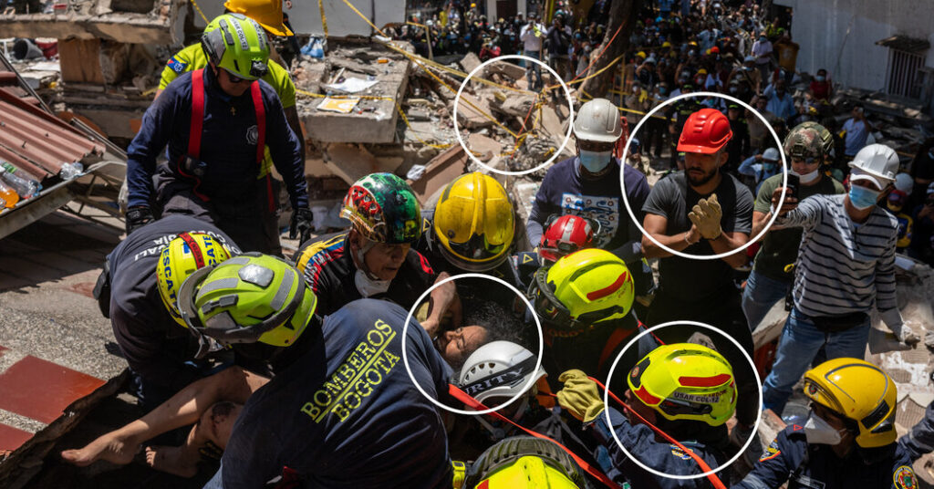 A Bright Spot in Colombia as Rescuers Free Quake Victim