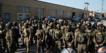 ICE Agent Who Pushed Activist to the Ground Pleads Guilty