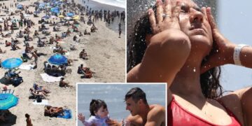 California’s inferno weekend as triple-digit temps bake entire state