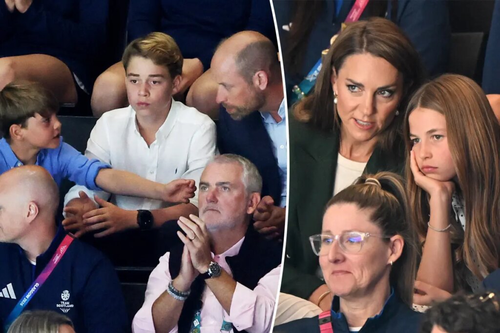 Prince William, Kate Middleton make rare outing with all 3 kids at Commonwealth Games