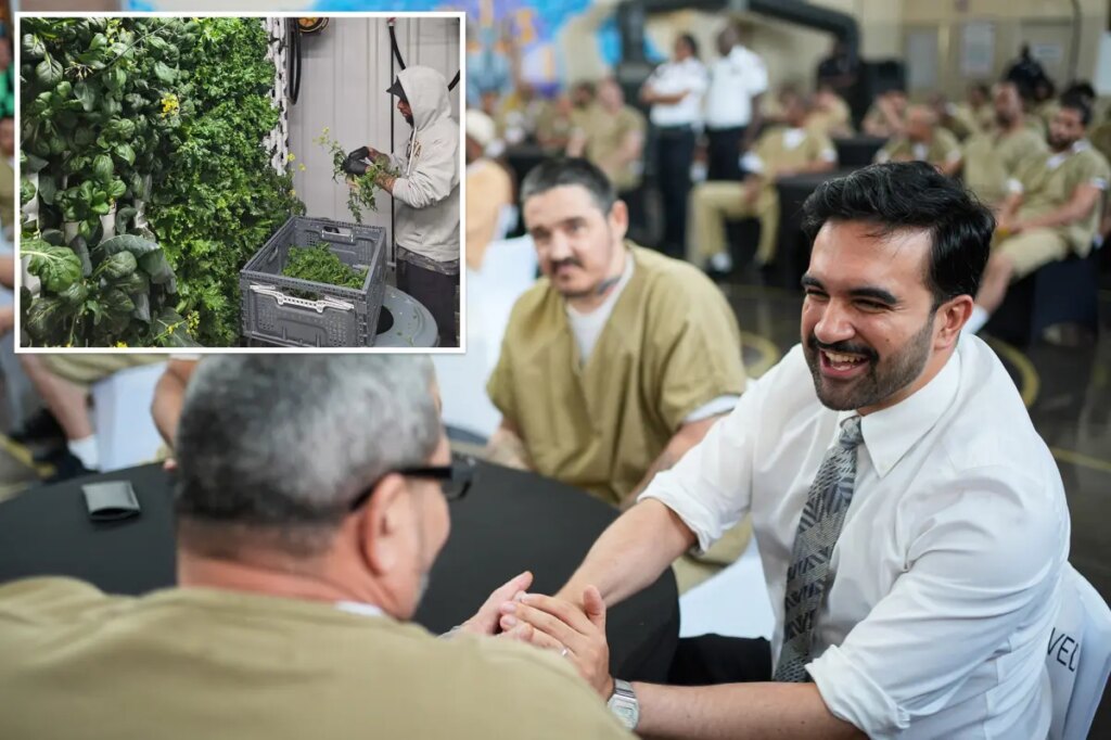 Mamdani admin to turn felons into gourmet-food producers for ‘farm-to-table’ dining at NYC jails