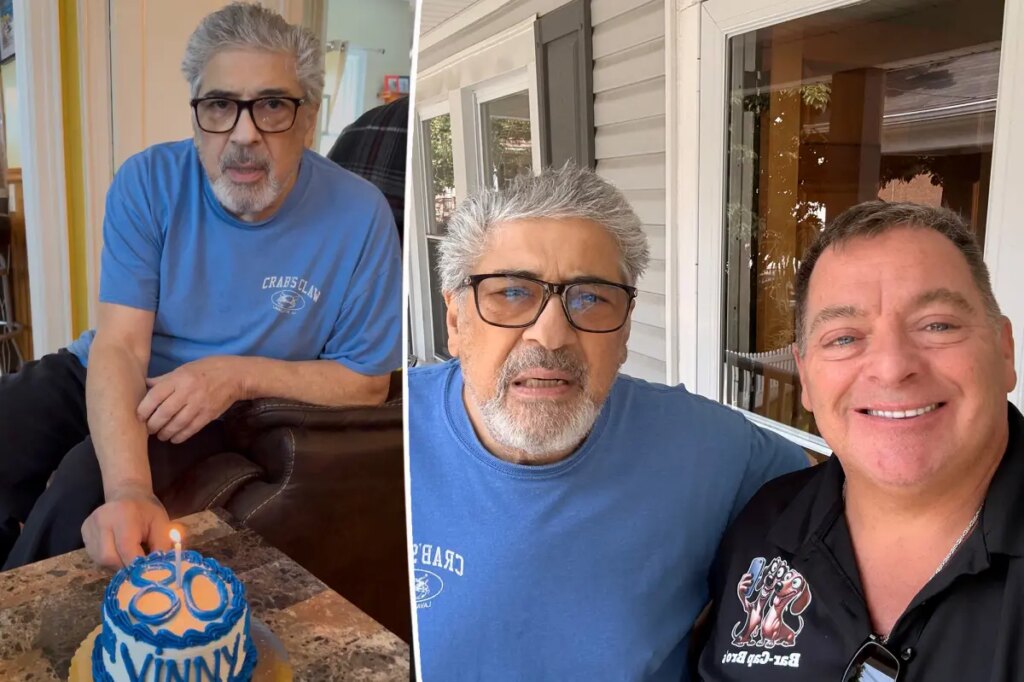 ‘Healthy’ Vincent Pastore seen celebrating 80th birthday weeks before death