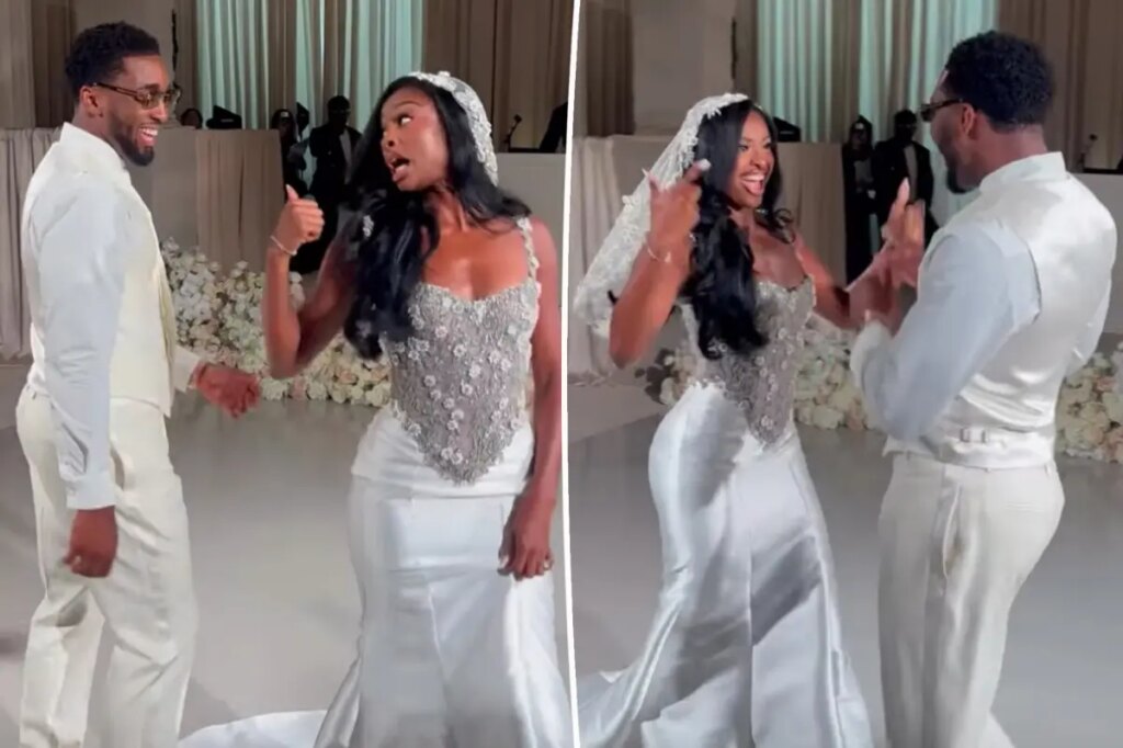 Singer Coco Jones marries NBA star Donovan Mitchell in star-studded wedding