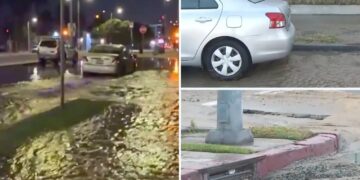 Another Los Angeles water pipe rupture wreaks havoc on Beverly Grove
